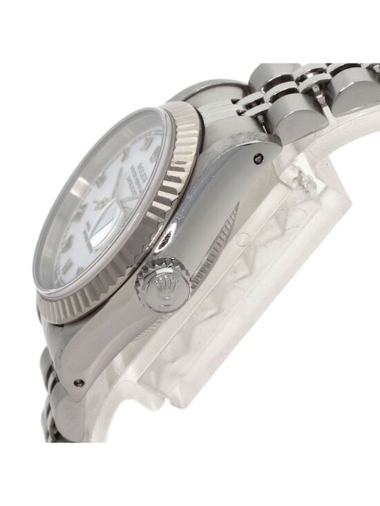 Rolex Datejust Watch SS 18k White Gold main image 9